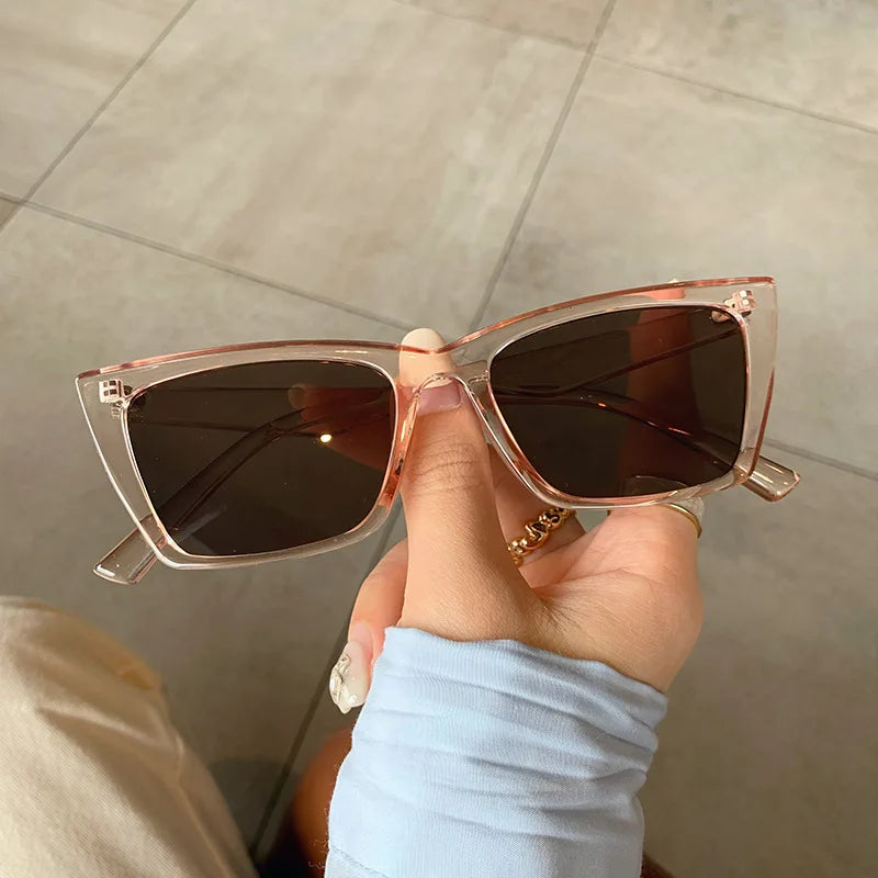 Cat Eye Shape Anti-reflective Sunglasses