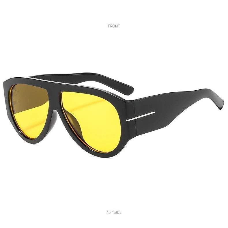 Large Frame Y2K Cat Eye Sunglasses