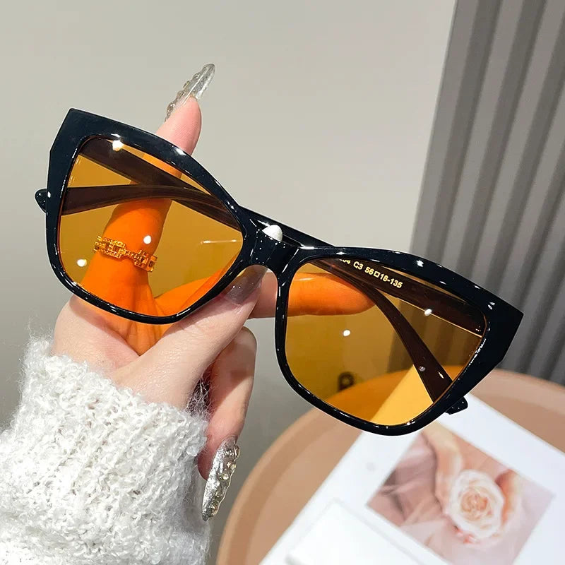 Color Block Personality Sunglasses