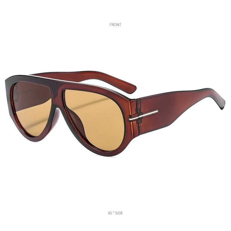 Large Frame Y2K Cat Eye Sunglasses