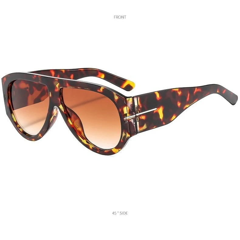 Large Frame Y2K Cat Eye Sunglasses